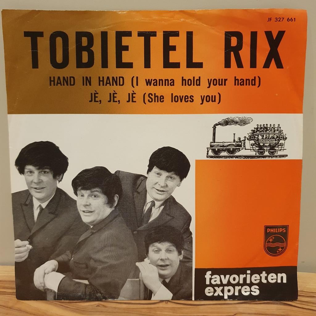 Tobietel Rix - Hand in Hand / Jè, Jè, Jè (Single), Ophalen of Verzenden, Gebruikt, Pop