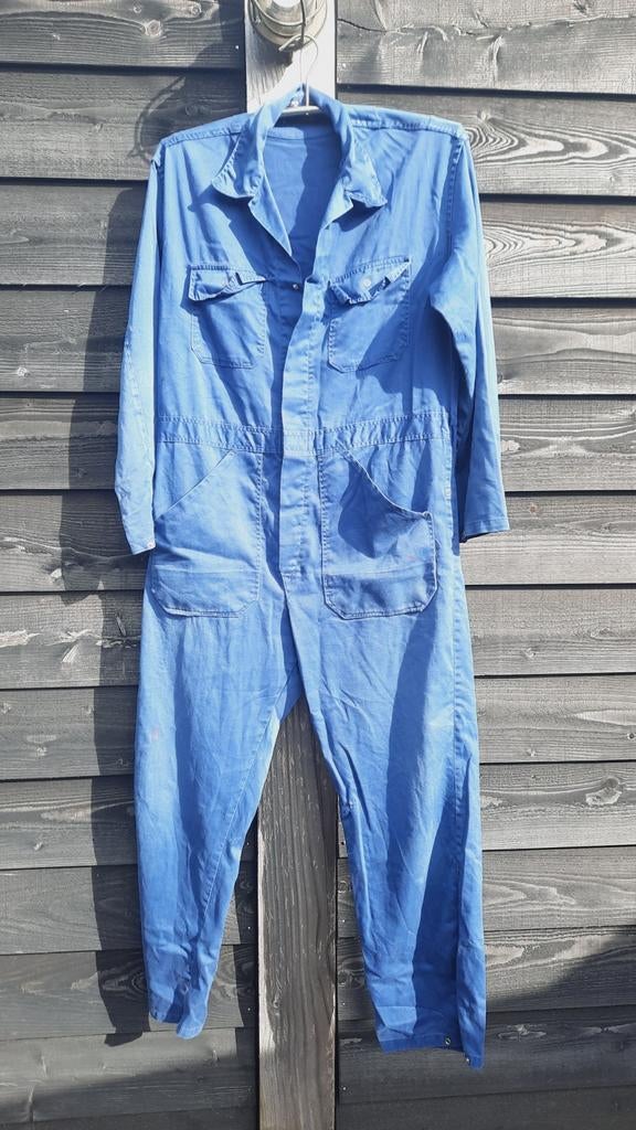 Blauwe overall maat 56, Tuin en Terras, Ophalen of Verzenden, Nieuw, Overall