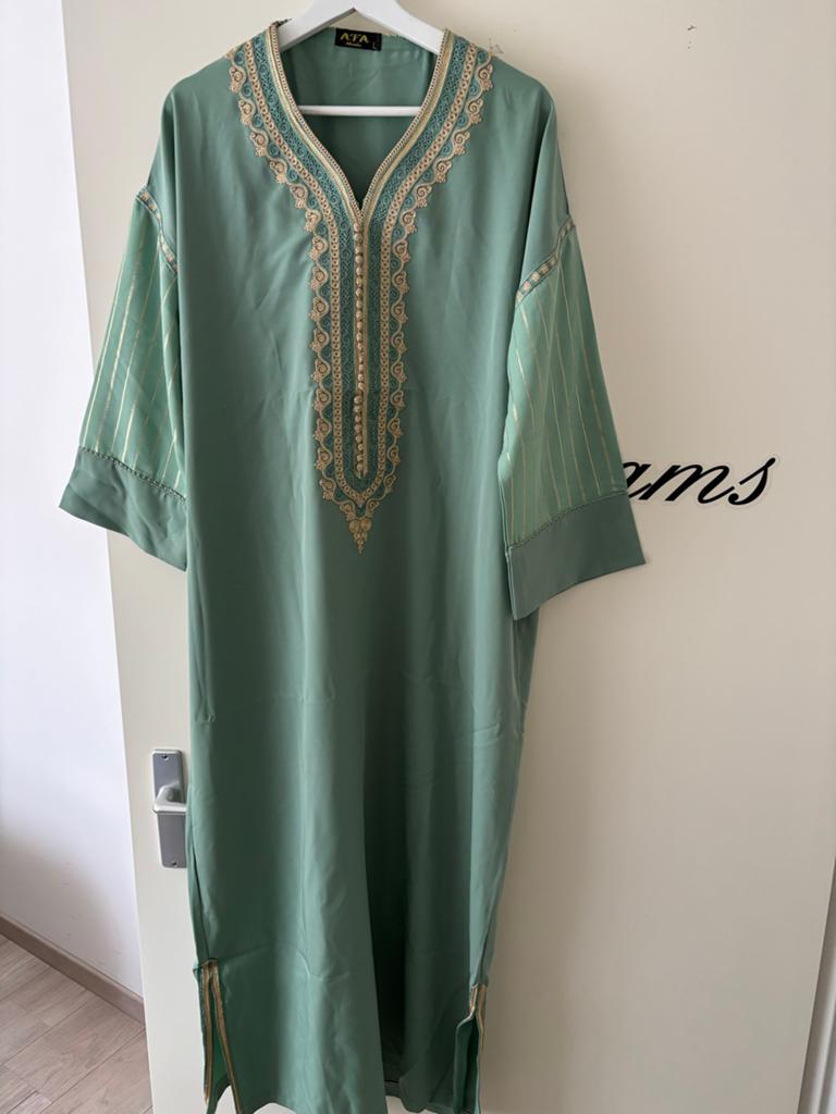 Elegante Marokkaanse jurk maat L, zo goed als nieuw, Kleding | Dames, Jurken, Ophalen of Verzenden, Zo goed als nieuw, Maat 42/44 (L)