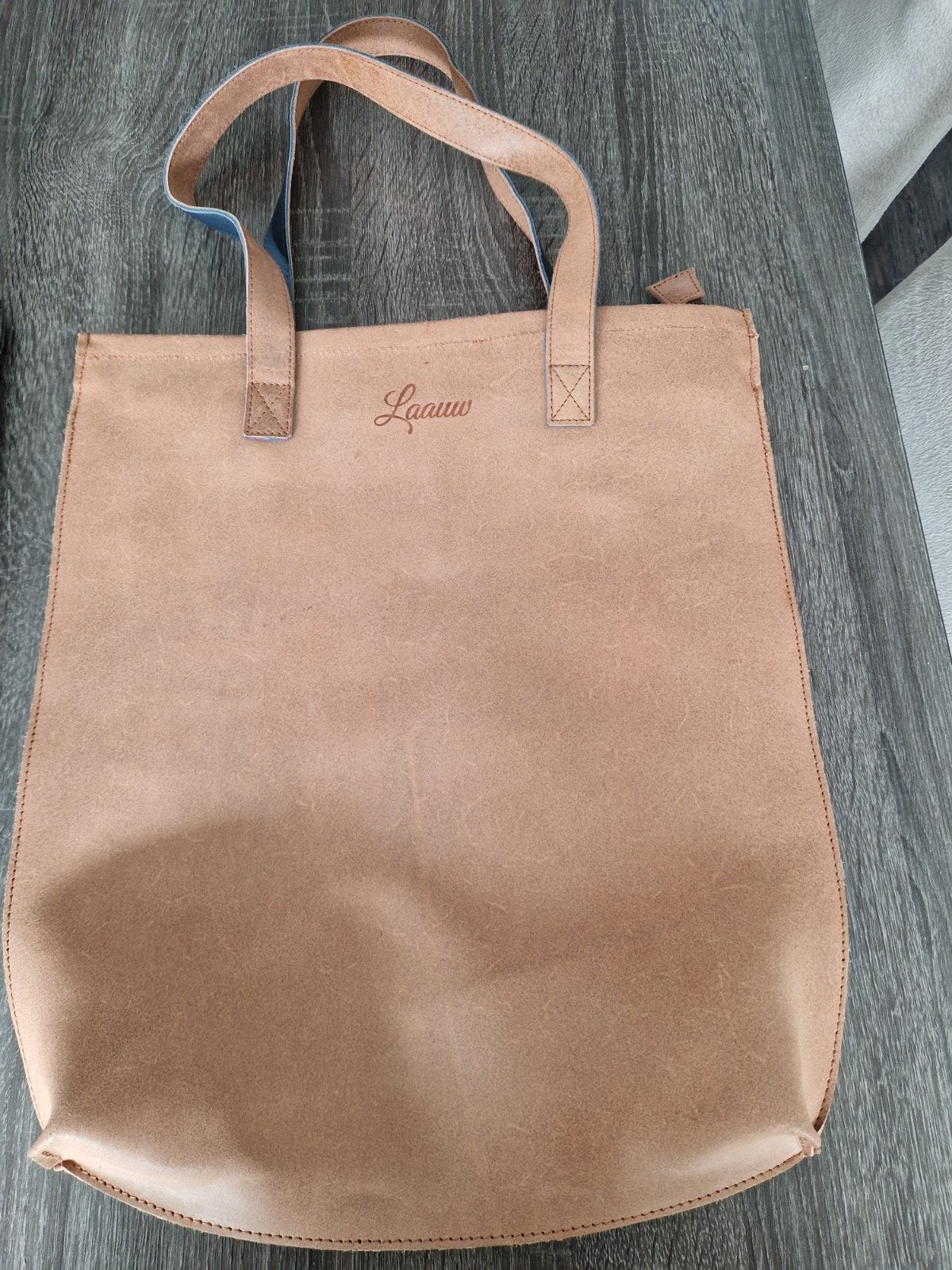 Laauw tas - Nieuw Laauw Madrid Retiro Dames shopper leer, Ophalen of Verzenden, Nieuw, Bruin, Shopper