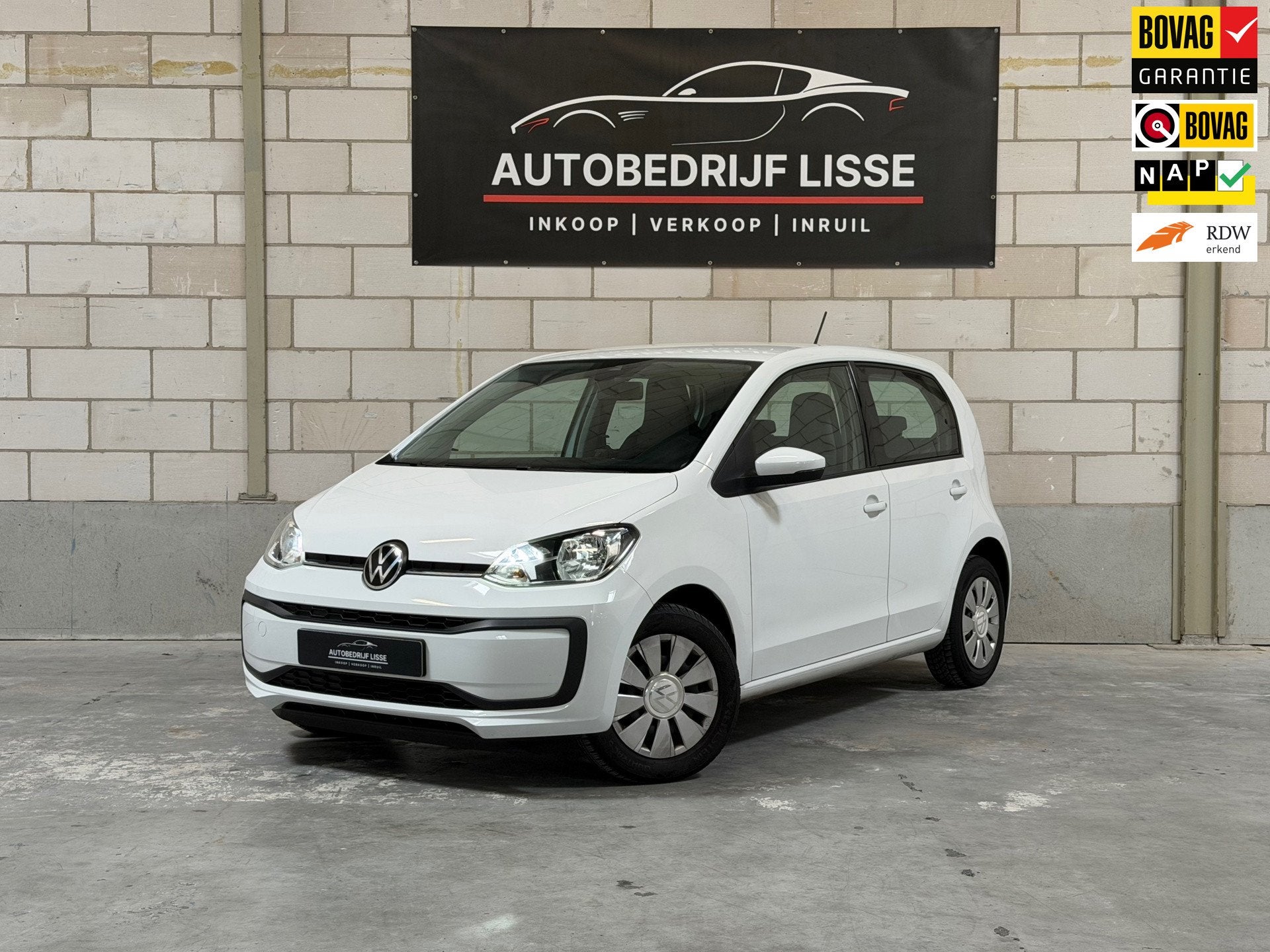 Volkswagen Up! 1.0 BMT move up!|Camera|PDC|Cruise|Airco|Nap, 12 maanden, Gebruikt, 4 stoelen, Bedrijf
