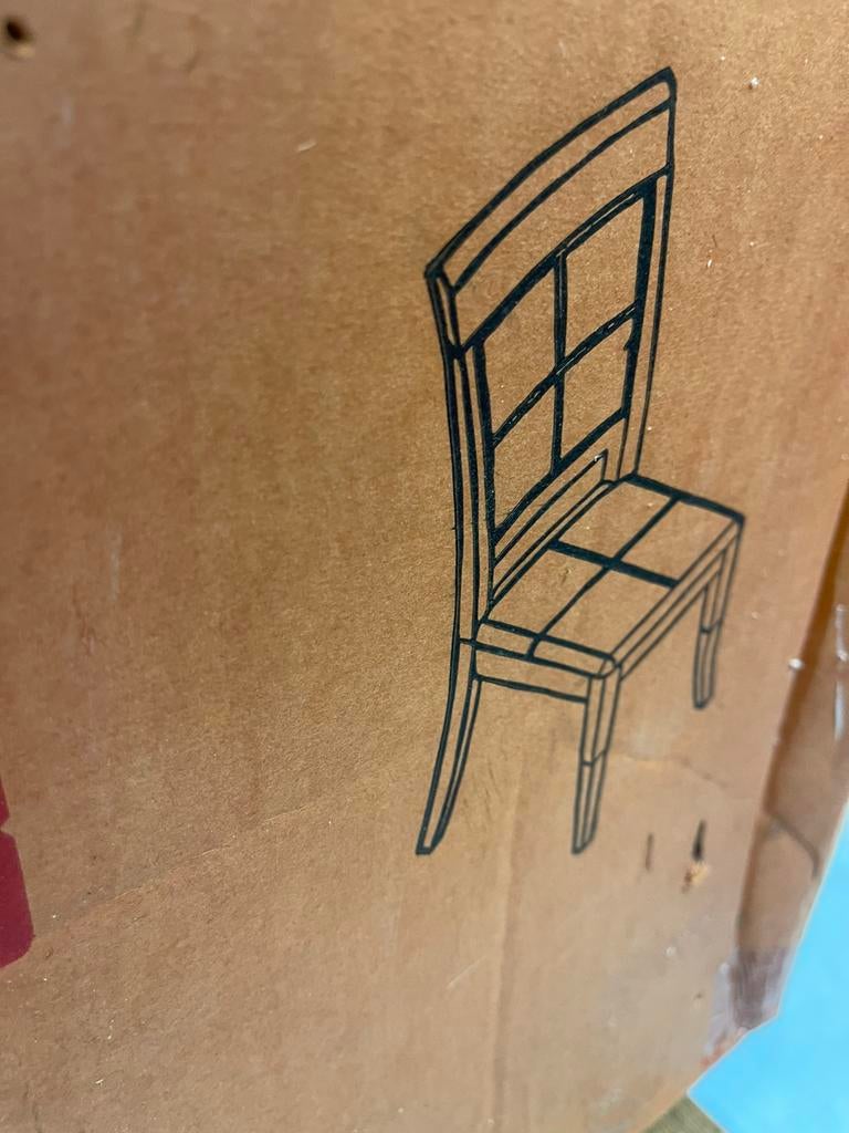 Twee Stoelen Nieuw in de doos Model. ( DIANA), Ophalen, Nieuw, Stoel
