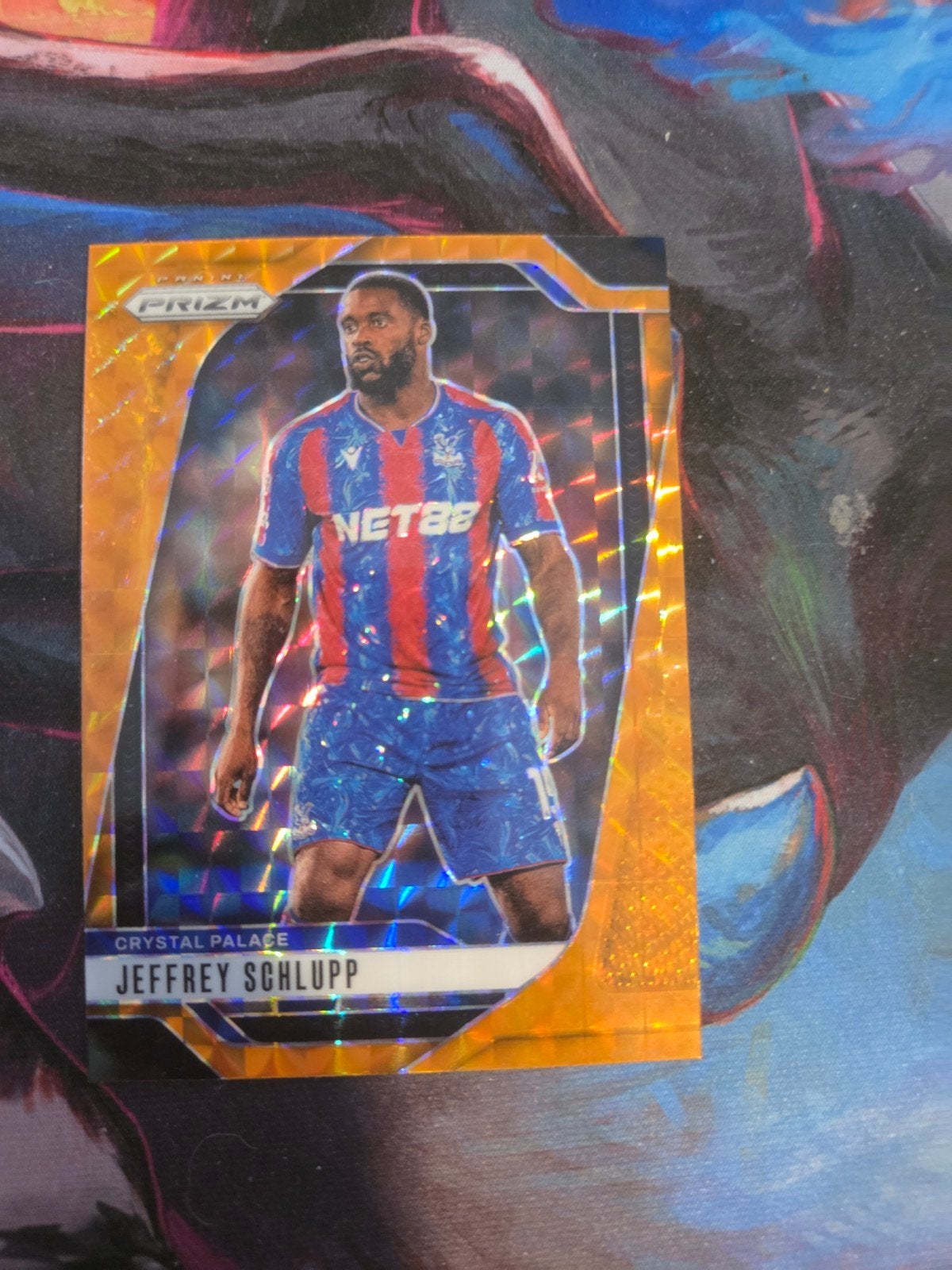 Panini Prizm Jeffrey Schlupp Crystal Palace Voetbalkaart, Ophalen of Verzenden