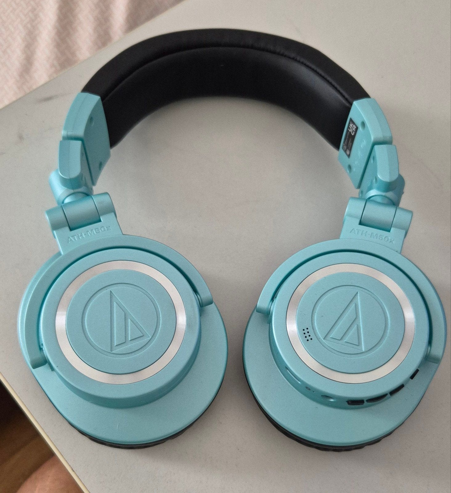 Audio-Technica ATH-M50xBT2 Hoofdtelefoon - Zo goed als nieuw, Draadloos, Zo goed als nieuw, Over-ear, Blauw