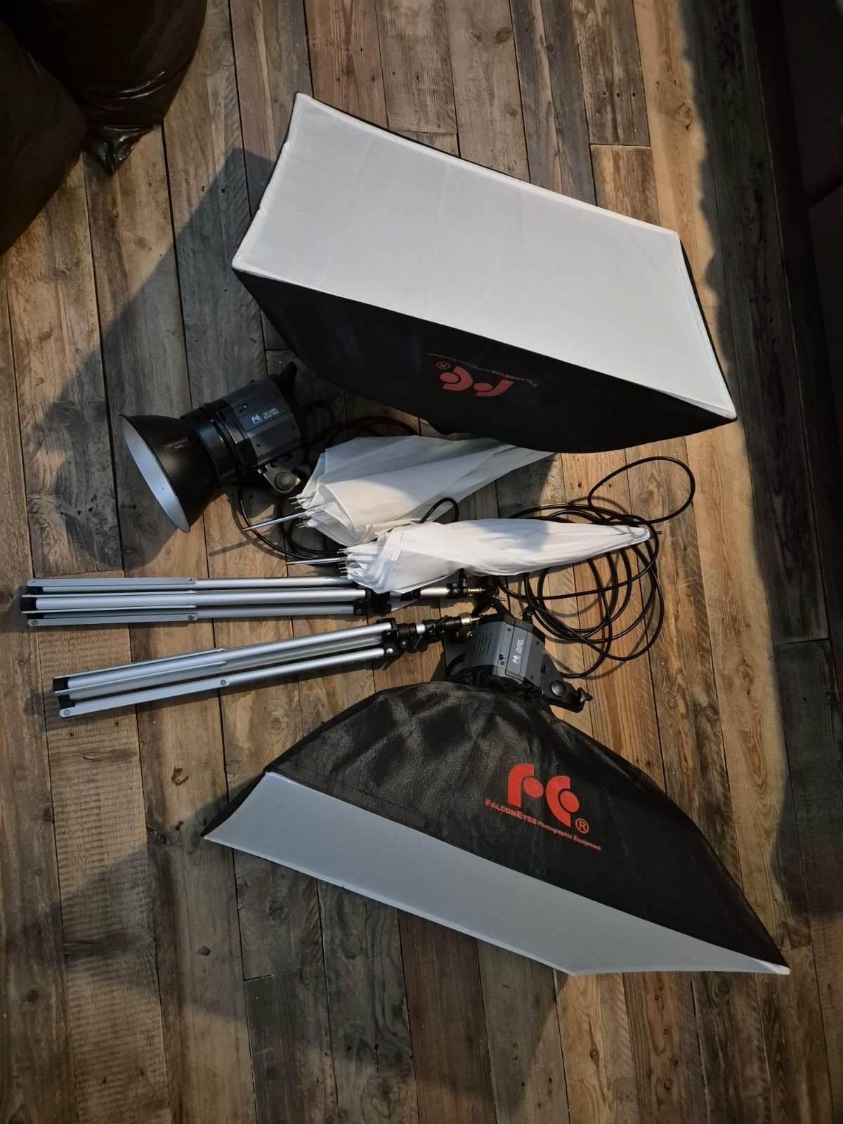 Flitserset Falcon Eyes GN-150MV Studio Flash, Audio, Tv en Foto, Ophalen, Lamp of Flitsset, Gebruikt, Falcon Eyes