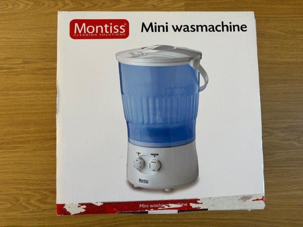 Mini Montiss vakantie -wasmachine - camping, kamperen,enz, Ophalen of Verzenden, Gebruikt