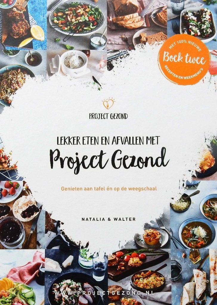 Lekker eten en afvallen Project Gezond 2  - N. Rakhorst, Project Gezond, Hoofdgerechten, Ophalen of Verzenden, Zo goed als nieuw