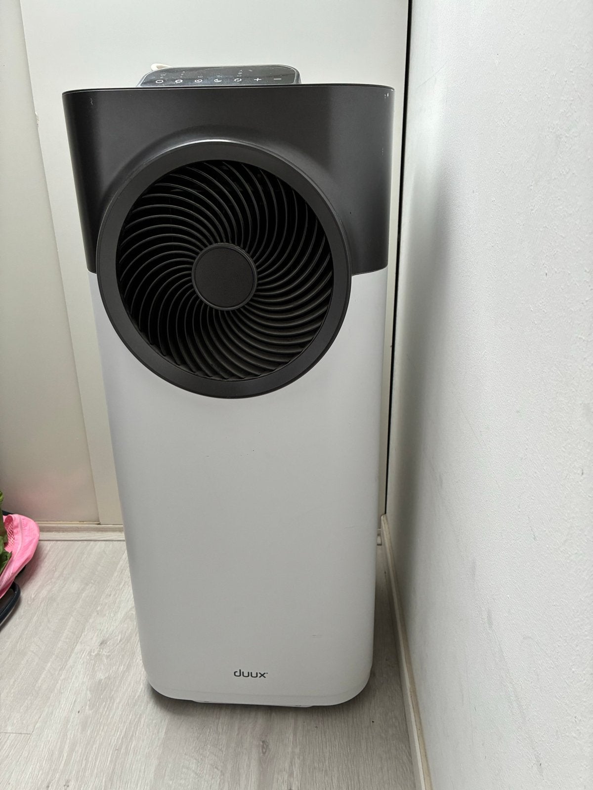 Duux Mobiele Airco DXMA02 - Koelen en Ontvochtigen, Ophalen, Minder dan 60 m³, 3 snelheden of meer, Zo goed als nieuw