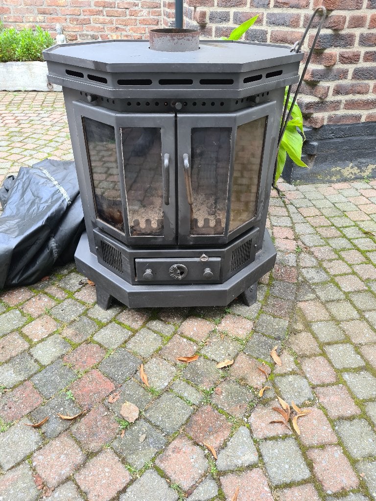 Houtkachel, Huis en Inrichting, Ophalen, Gebruikt, Houtkachel, Vrijstaand