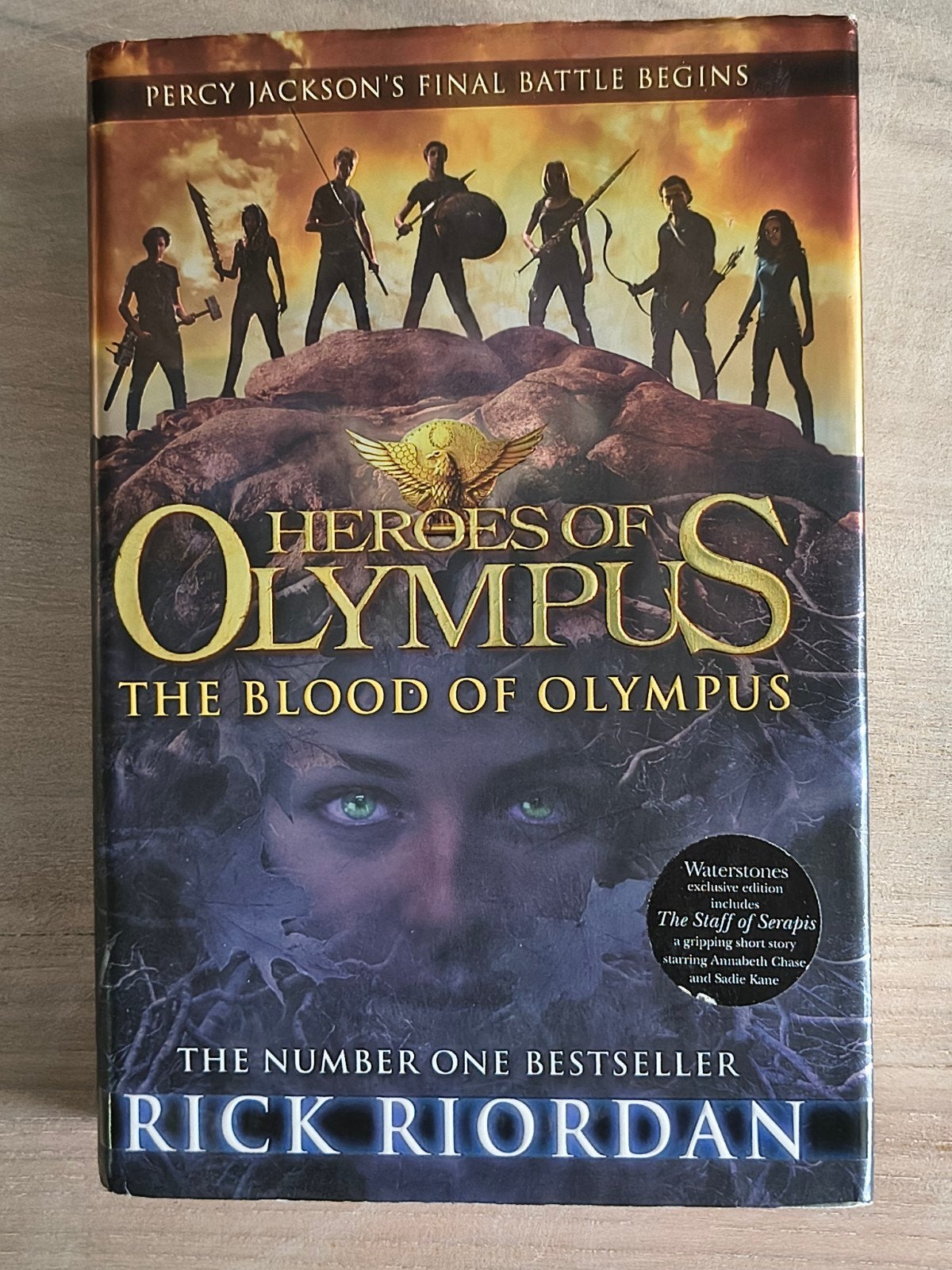 Heroes of Olympus: The Blood of Olympus - Rick Riordan, Boeken, Ophalen of Verzenden, Zo goed als nieuw, Rick Riordan
