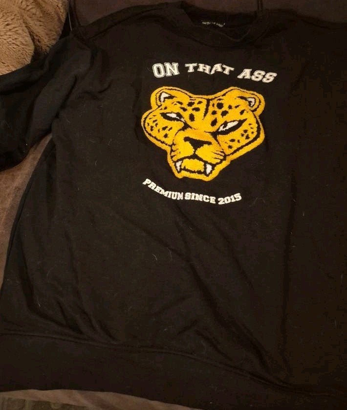 On That Ass trui maat S met cheetah print, Kleding | Heren, Ophalen of Verzenden, Nieuw, On That Ass