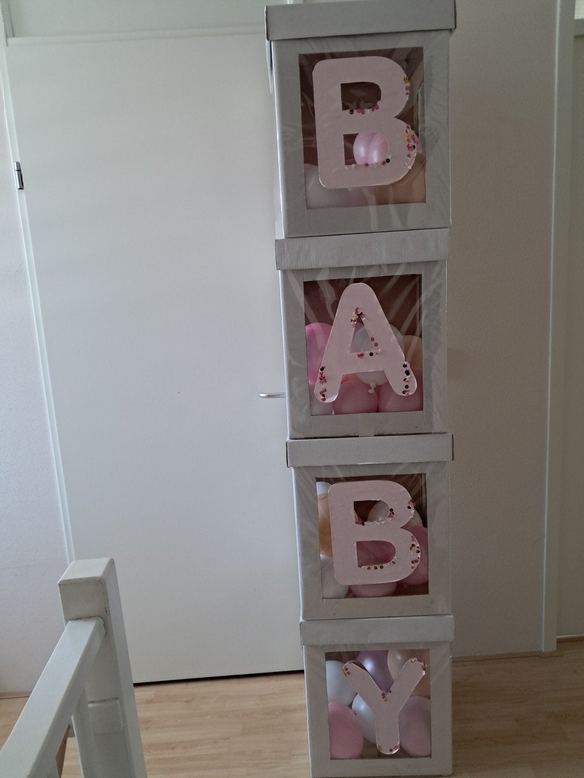 Baby Shower Decoratie Dozen met Ballonnen, Ophalen, Zo goed als nieuw, Versiering, Geboorte of Huwelijk