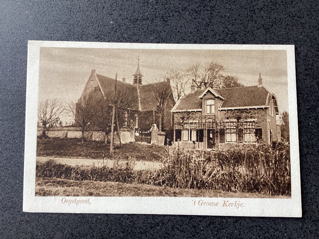 Oegstgeest, Ophalen of Verzenden, 1940 tot 1960, Ongelopen, Zuid-Holland