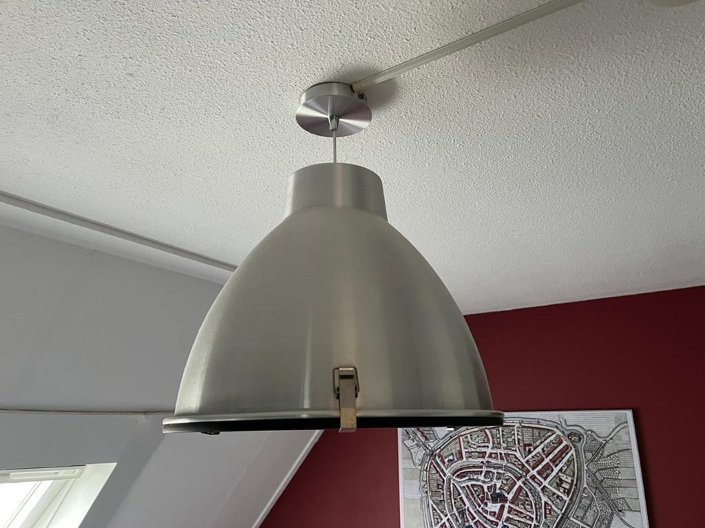 Industriële hanglamp IKEA, Ophalen of Verzenden, Zo goed als nieuw, Minder dan 50 cm