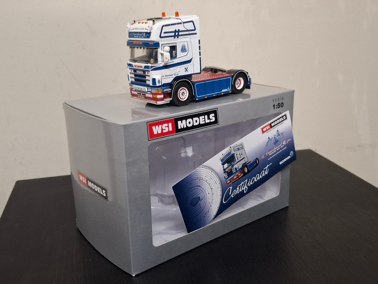 Wsi Scania A Ouwehand & zn Katwijk aan Zee, Ophalen of Verzenden, Zo goed als nieuw, Bus of Vrachtwagen, Wsi