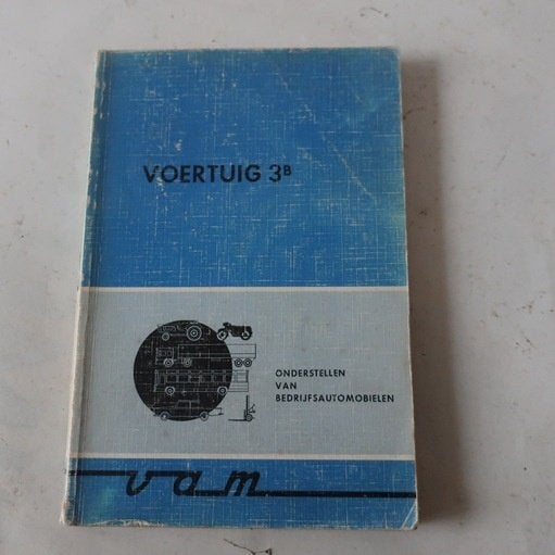 Autoboek V.A.M. VAM Voertuig 3b origineel OPRUIMING, Boeken, Ophalen of Verzenden, Gelezen, Algemeen