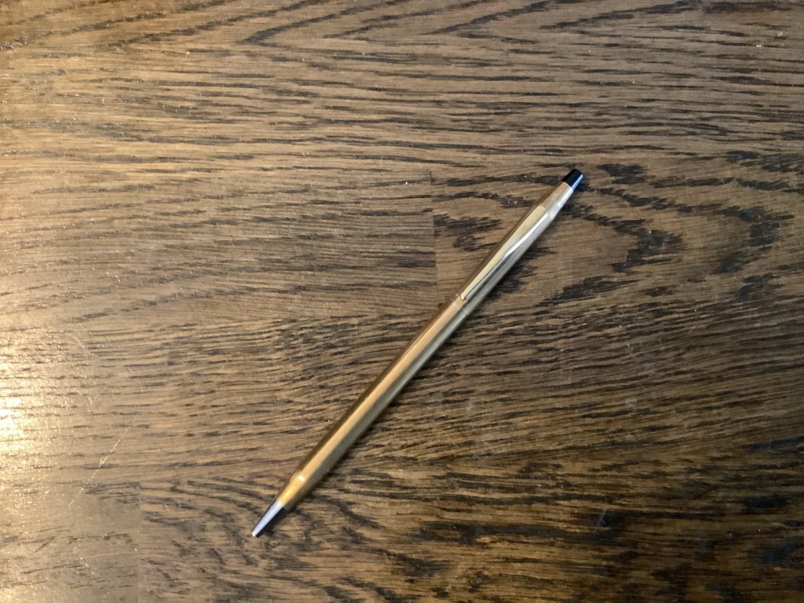 Cross vergulde balpen, Verzamelen, Ophalen of Verzenden, Zo goed als nieuw, Balpen, Cross