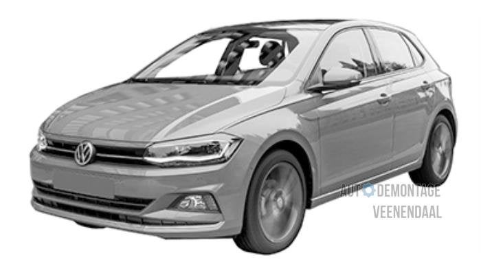 Voorkop compleet van een Volkswagen Polo, -, Volkswagen, -, Nieuw