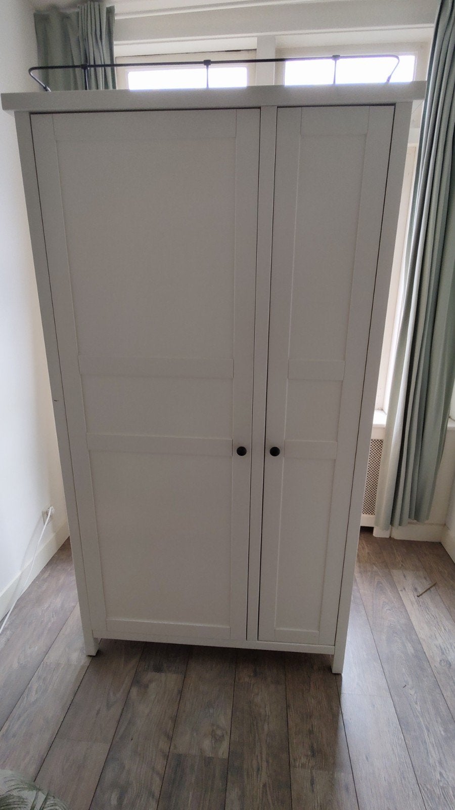 2x IKEA Hemnes Kledingkast - Wit (incl. handleiding), Ophalen, 50 tot 100 cm, Zo goed als nieuw, 150 tot 200 cm