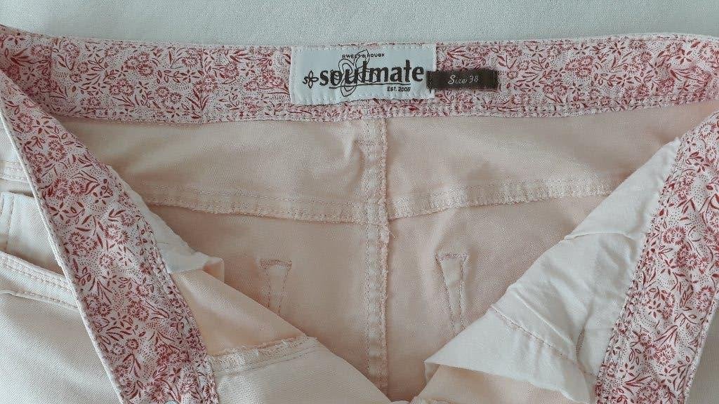 soul mate pink jeans, Maat 38/40 (M), Ophalen of Verzenden, Zo goed als nieuw, Roze