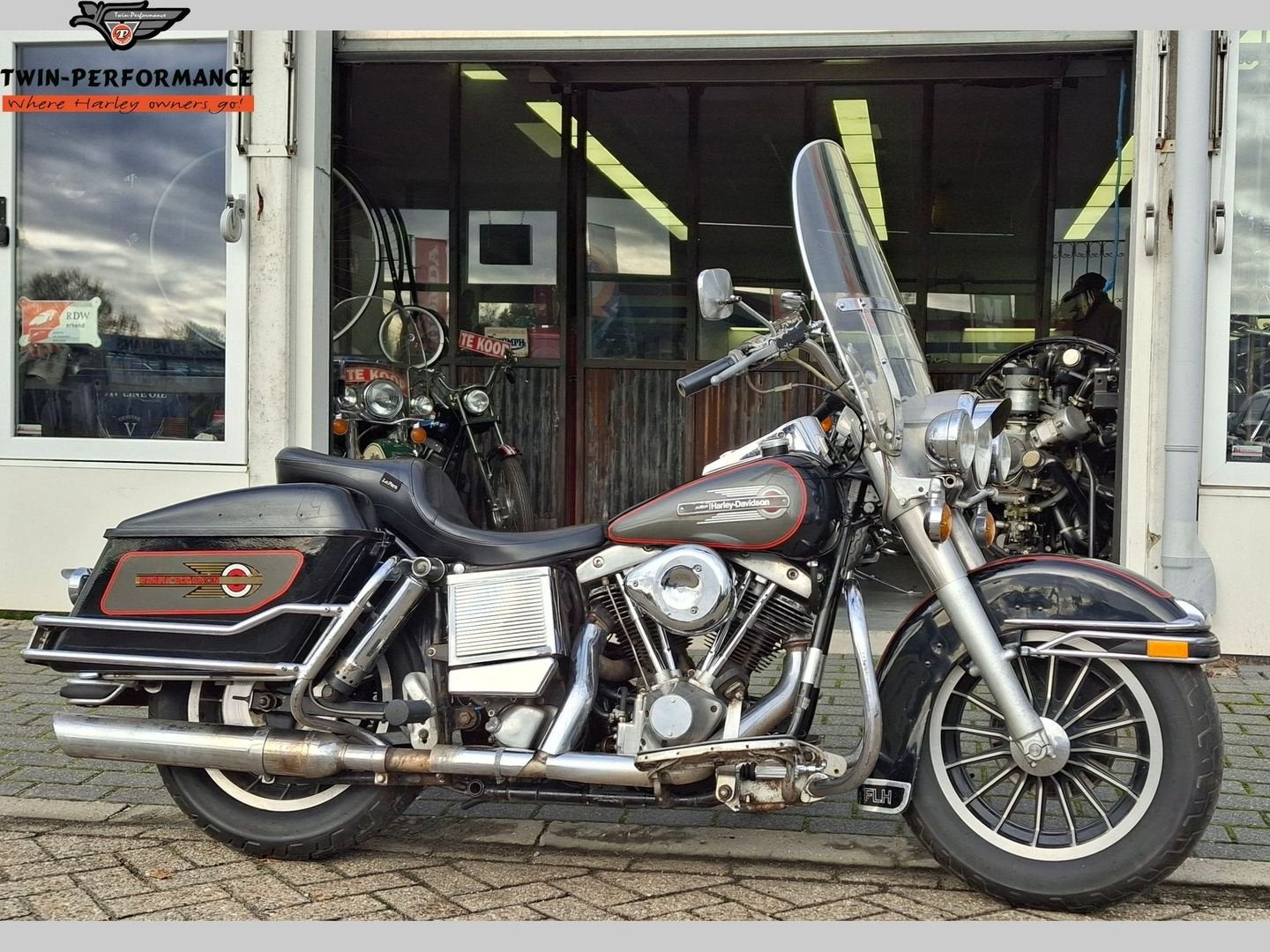 HARLEY-DAVIDSON FLH Electra glide shovelhead 1340 (bj 1980), Motoren, Motoren | Harley-Davidson, HARLEY-DAVIDSON, Chopper, Onbekend
