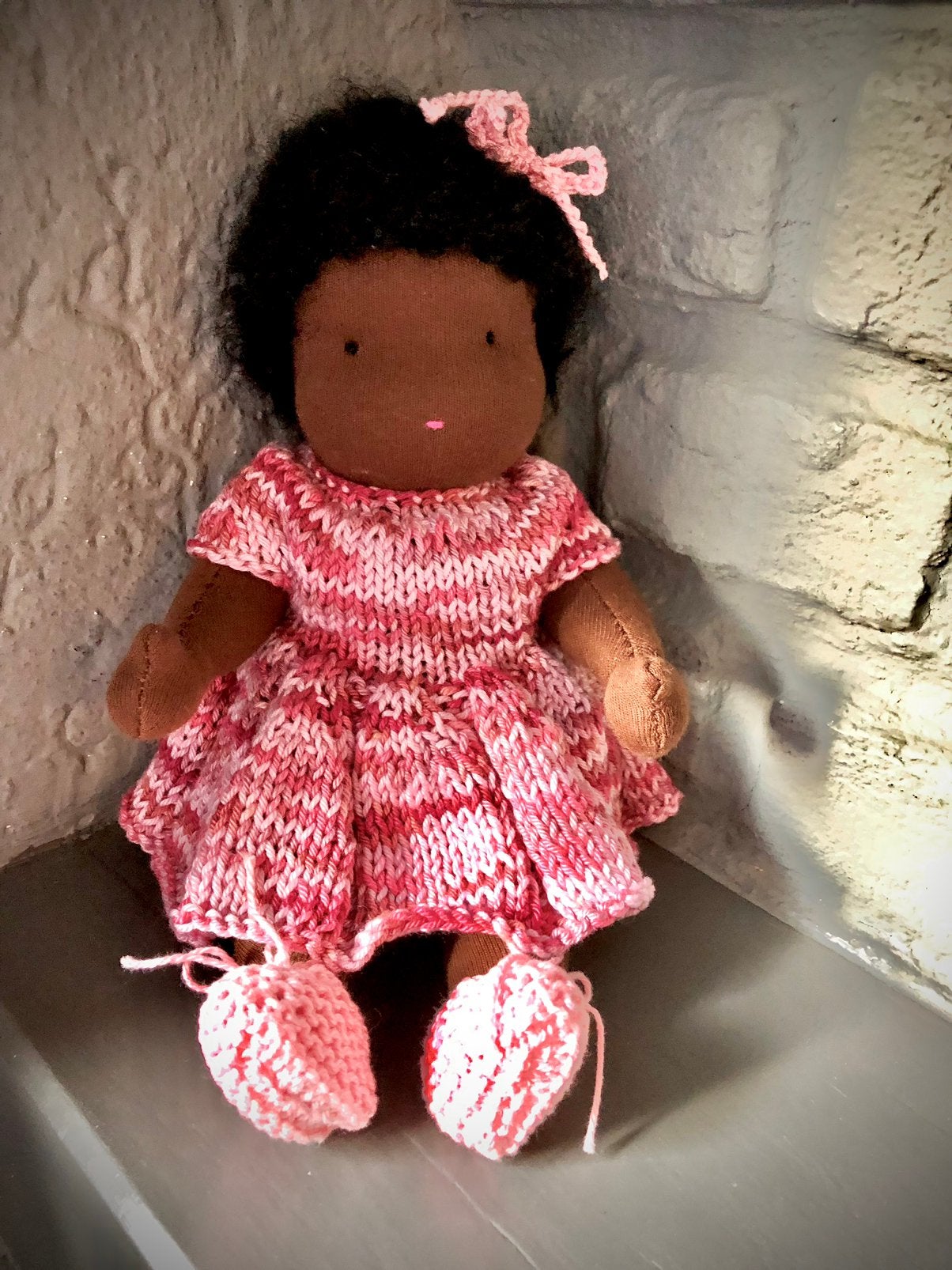 Zonnekindpop Babypopje 1 - 26cm / Antroposofisch popje, Verzenden, Nieuw, Babypop