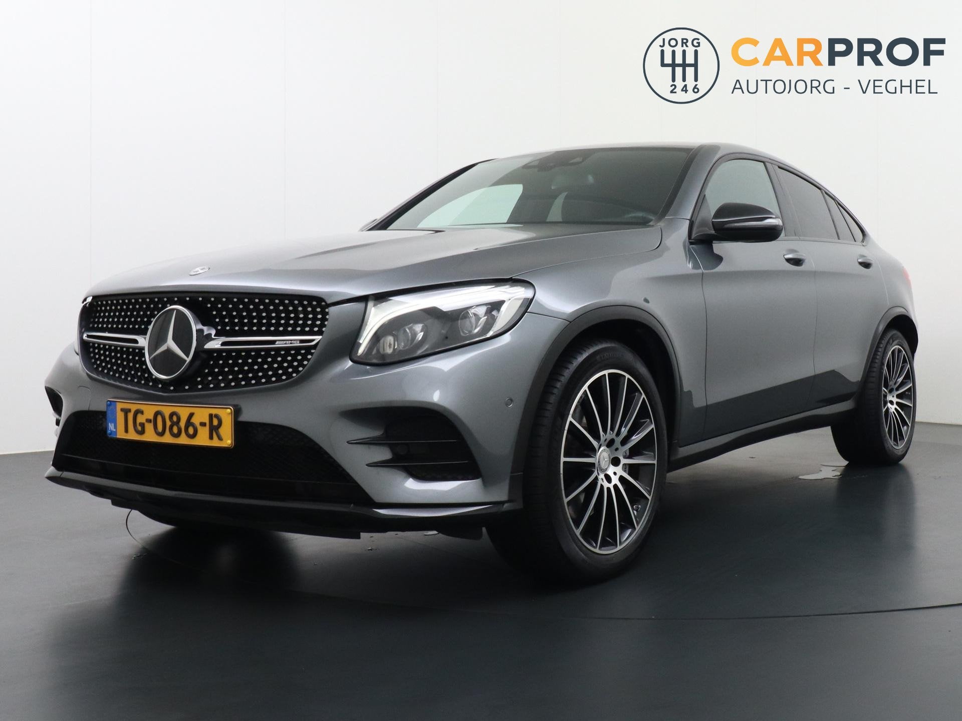 Mercedes-Benz GLC-klasse Coupé AMG 43 4MATIC Leder Memory D, Auto's, Mercedes-Benz, Automaat, Stof, Gebruikt, Automatische klimaatregeling