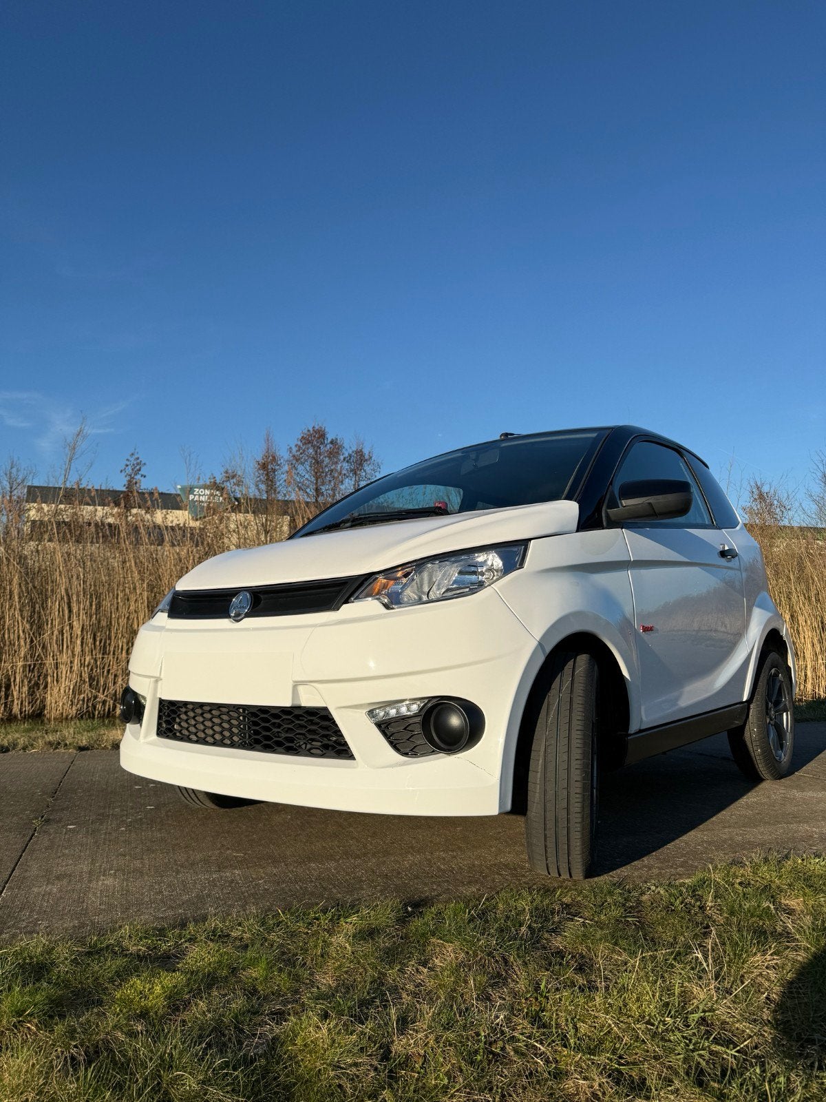 axiam city sport, Auto's, Wit, Leder, Diesel, Particulier