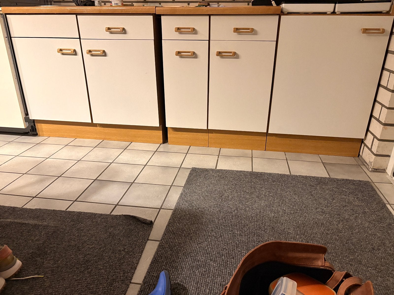 Gebruikt keukenblok, Huis en Inrichting, Keuken | Complete keukens, Ophalen, Gebruikt, Wit, Enkelwandige keuken