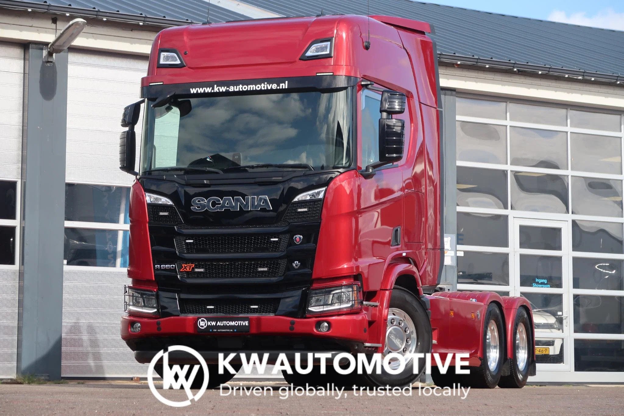 Scania R660 V8 NGS 6X4 XT/ RETARDER/ FULL AIR/ ALCOA/, Automaat, Achterwielaandrijving, Euro 6, Scania