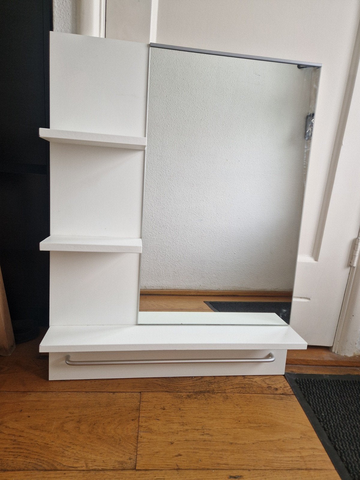 Badkamer- of kaptafelspiegel, Ophalen, Gebruikt, Minder dan 100 cm, Rechthoekig