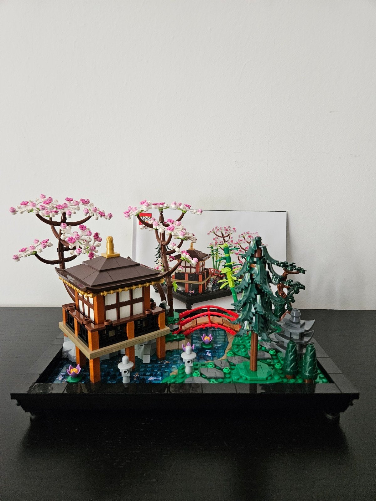 LEGO Japanse Tuin met Tempel en Kersenbloesem, Ophalen, Zo goed als nieuw