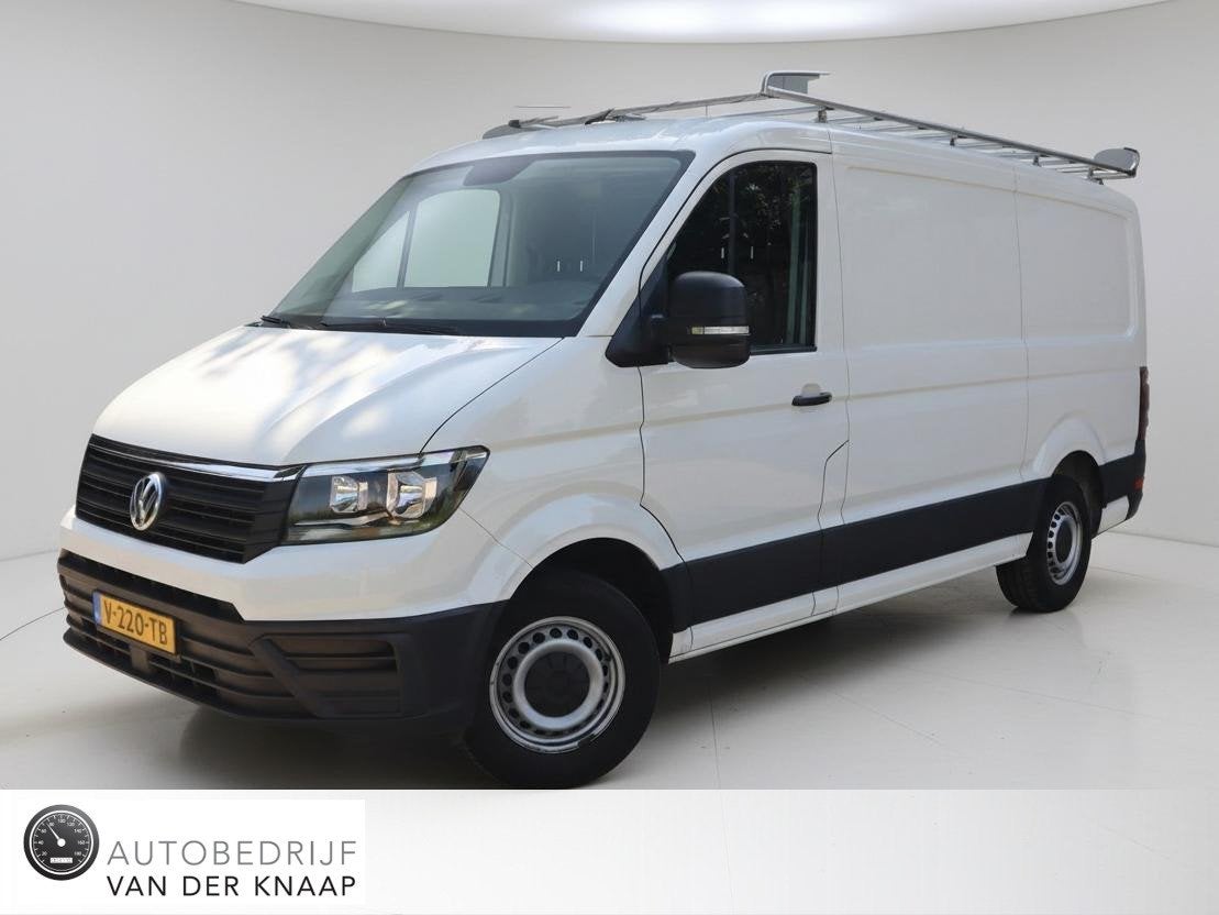 Volkswagen Crafter 30 2.0 TDI L3H3 Trendline | Airco | Cruis, Auto's, Bestelauto's, Stof, Gebruikt, 4 cilinders, Volkswagen