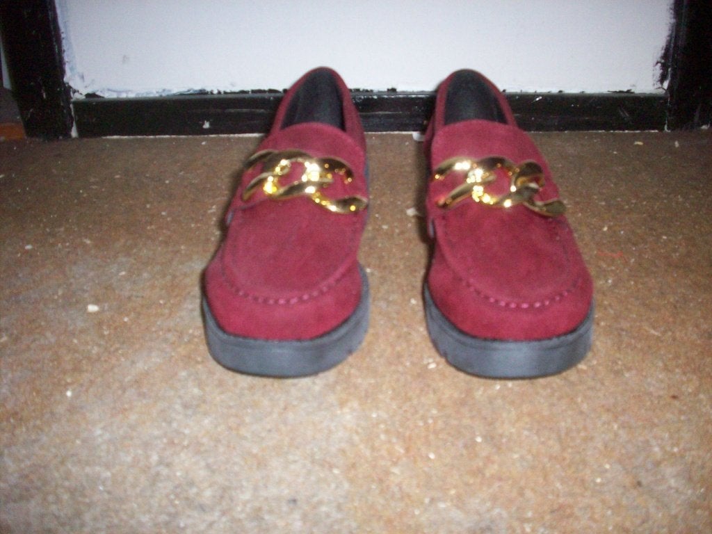 Damens zomer schoenen rood suède, Ophalen, Nieuw, Sneakers of Gympen, Rood