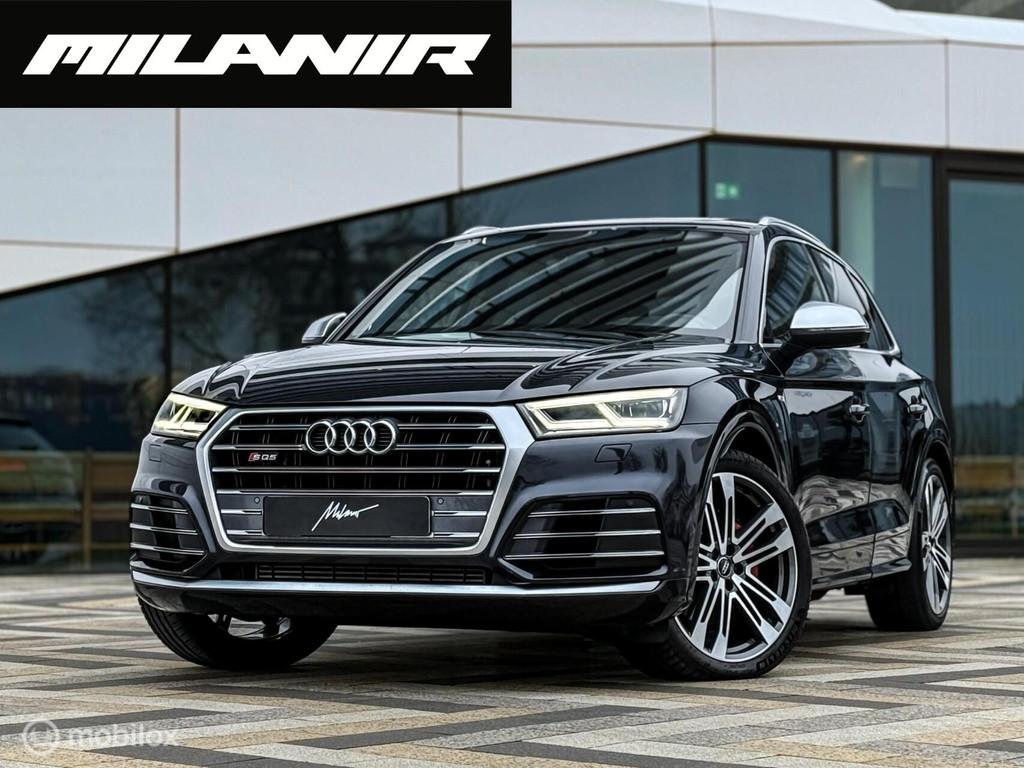 Audi SQ5 3.0 TFSI SQ5 quattro S-Line |Pano |B&O |HUD | Sfeer, Automaat, Gebruikt, 2995 cc, Blauw