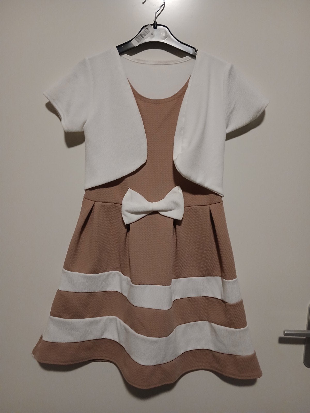 Meisjes jurk met bolero - maat 12, Meisje, Nieuw, Ophalen of Verzenden, Jurk of Rok
