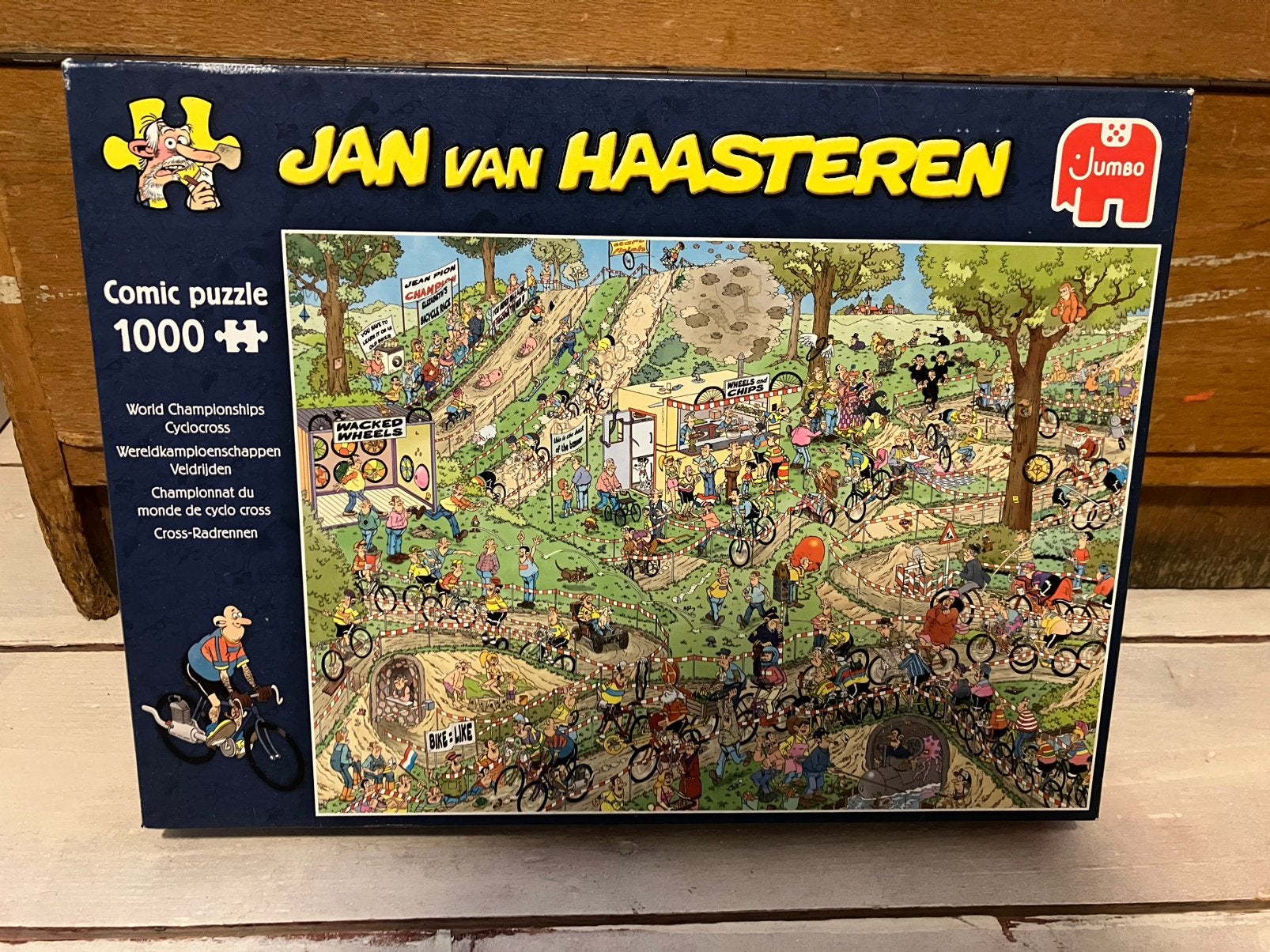 Jan van Haasteren Wereldkampioenschappen veldrijden, Ophalen, 500 t/m 1500 stukjes, Zo goed als nieuw