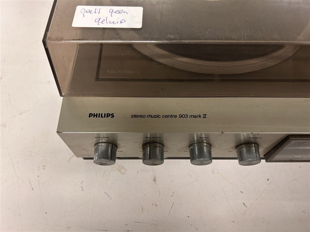 A7538. Tweemaal defect Philips platenspeler console, Ophalen, Gebruikt, Thorens
