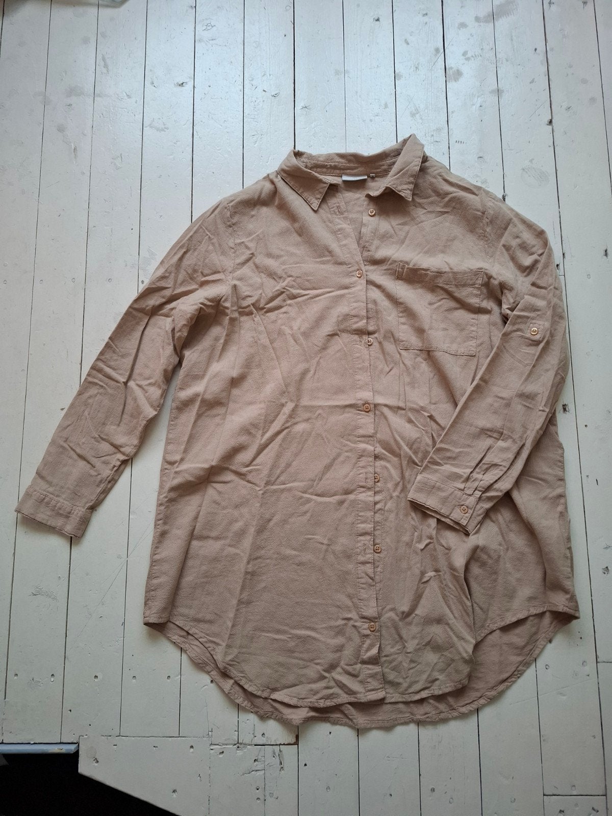 Kaffe blouse maat 46 beige, Kleding | Dames, Blouses en Tunieken, Verzenden, Kaffe, Beige, Maat 46/48 (XL) of groter