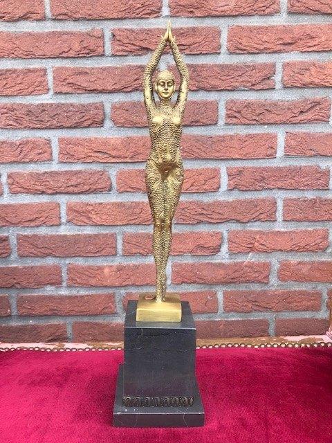 indrukwekkend bronzen beeld, STARFISH, Ophalen of Verzenden, Brons