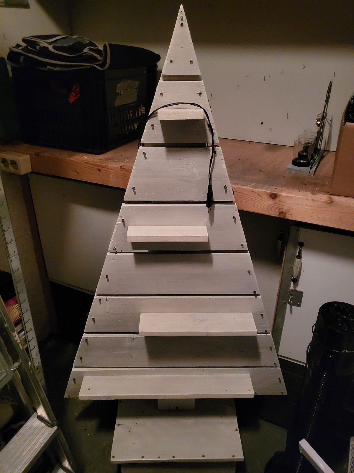 Houten kerstboom, Ophalen of Verzenden, Minder dan 2 meter