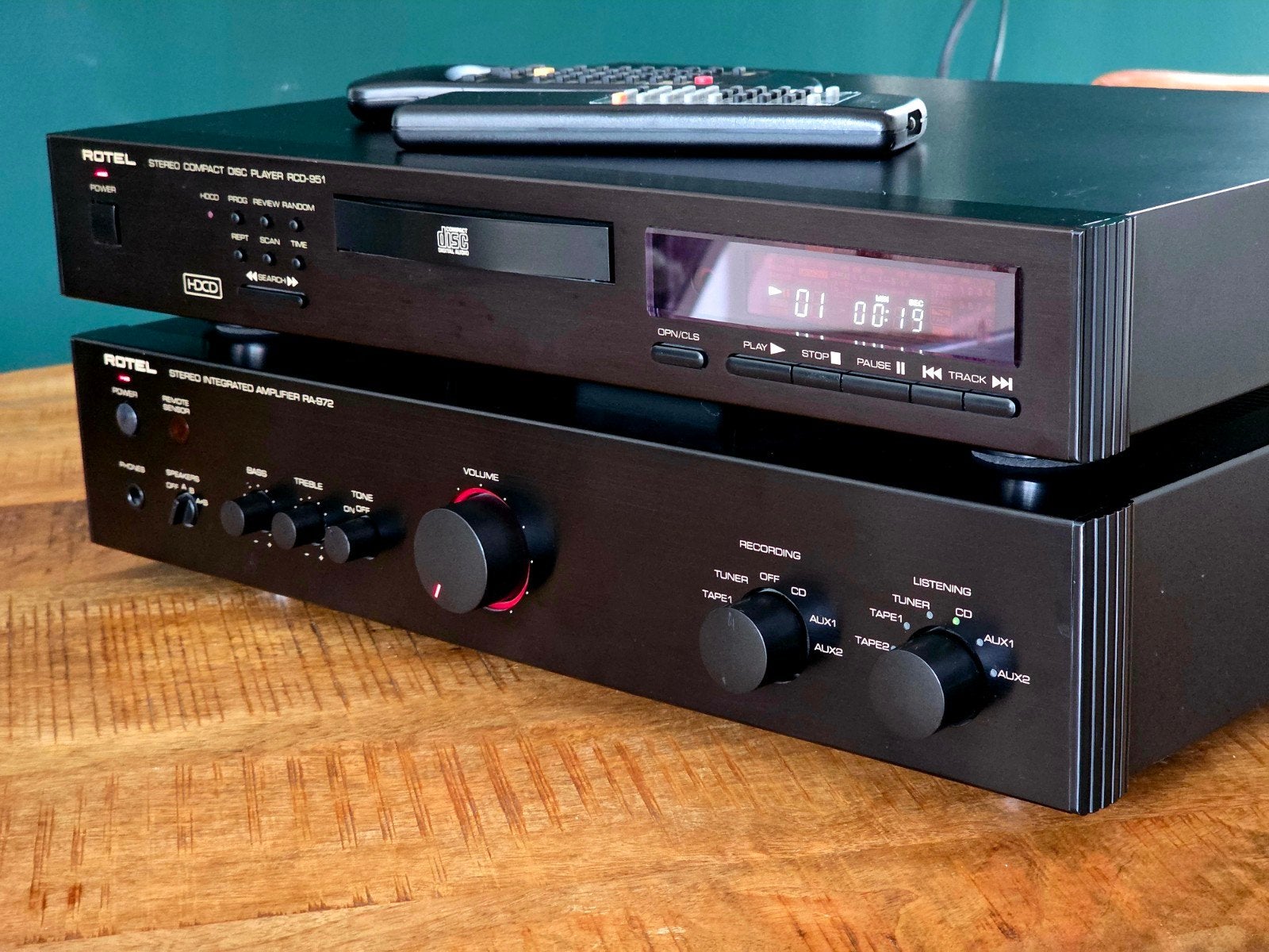 Rotel Stereo set, Ophalen, Gebruikt, Cd-speler, Overige merken