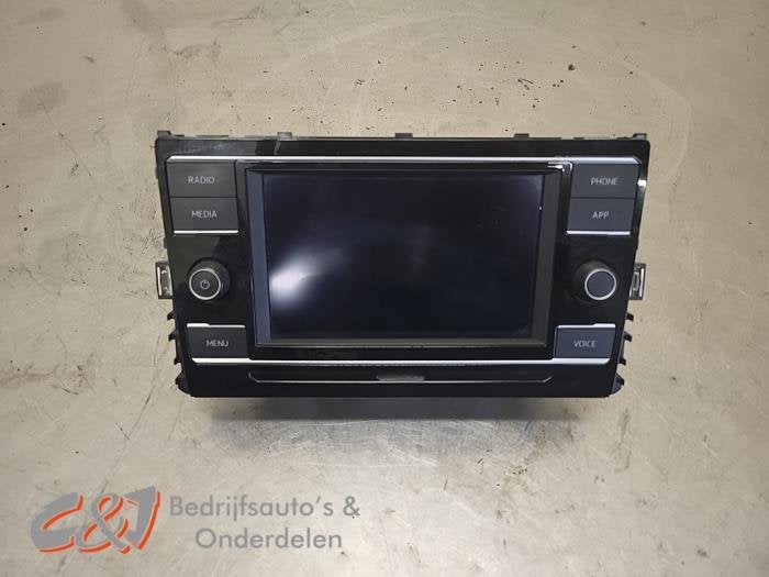 Display Multi Media regelunit van een Volkswagen Crafter, Gebruikt, -, Volkswagen, -