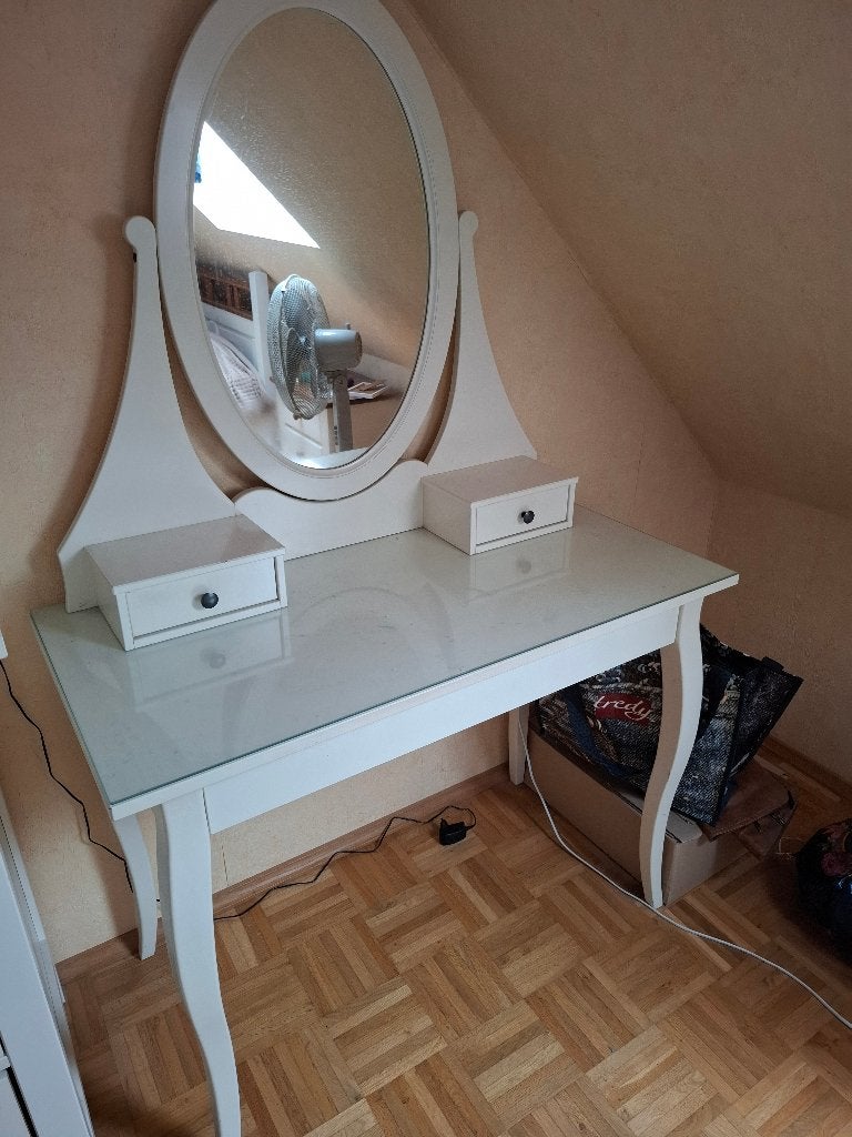 Kaptafel schminktafel Hemnes Ikea, Ophalen, Gebruikt, 50 tot 100 cm, Minder dan 100 cm