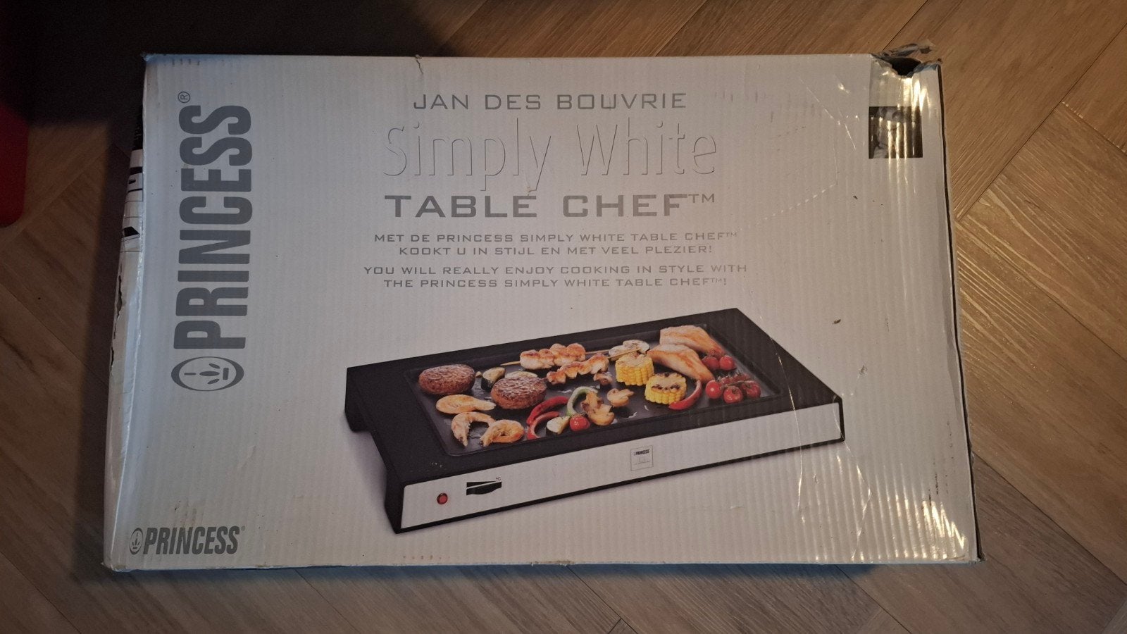 Princess Simply White Table Chef Grillplaat, Ophalen, Minder dan 85 cm, 60 cm of meer, Grill