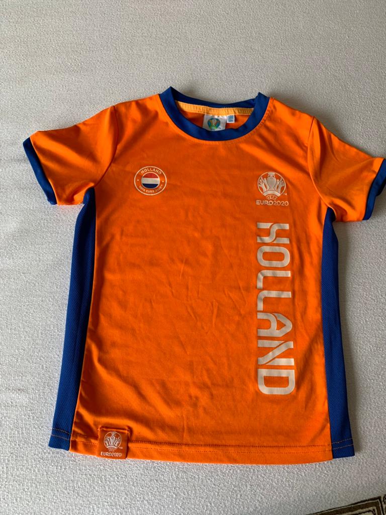 Voetbal shirt Euro 2020, Ophalen of Verzenden, Zo goed als nieuw, Jongen, Sport- of Zwemkleding