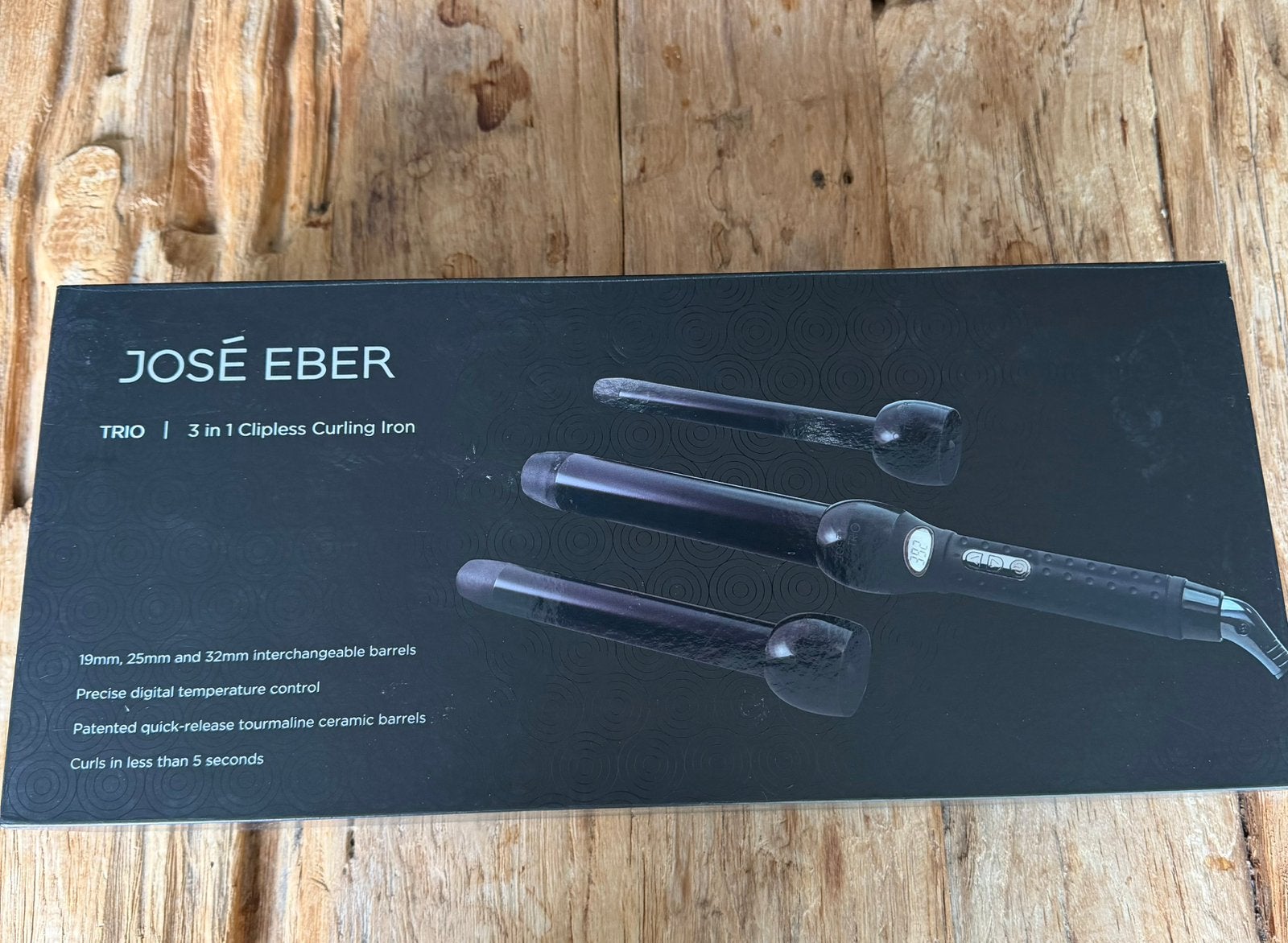 José Eber trio krultang set, Sieraden, Tassen en Uiterlijk, Uiterlijk | Haarverzorging, L, Nieuw, L, Krultang of Stijltang