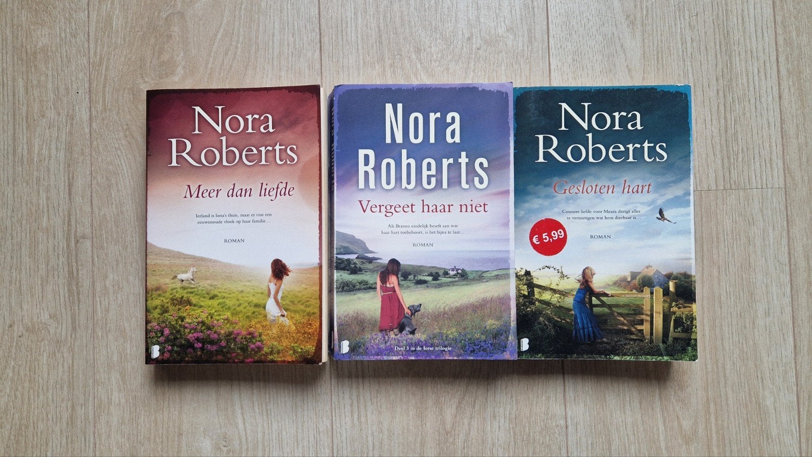 Nora Roberts boekenreeks, Boeken, Ophalen of Verzenden, Zo goed als nieuw, Nora Roberts