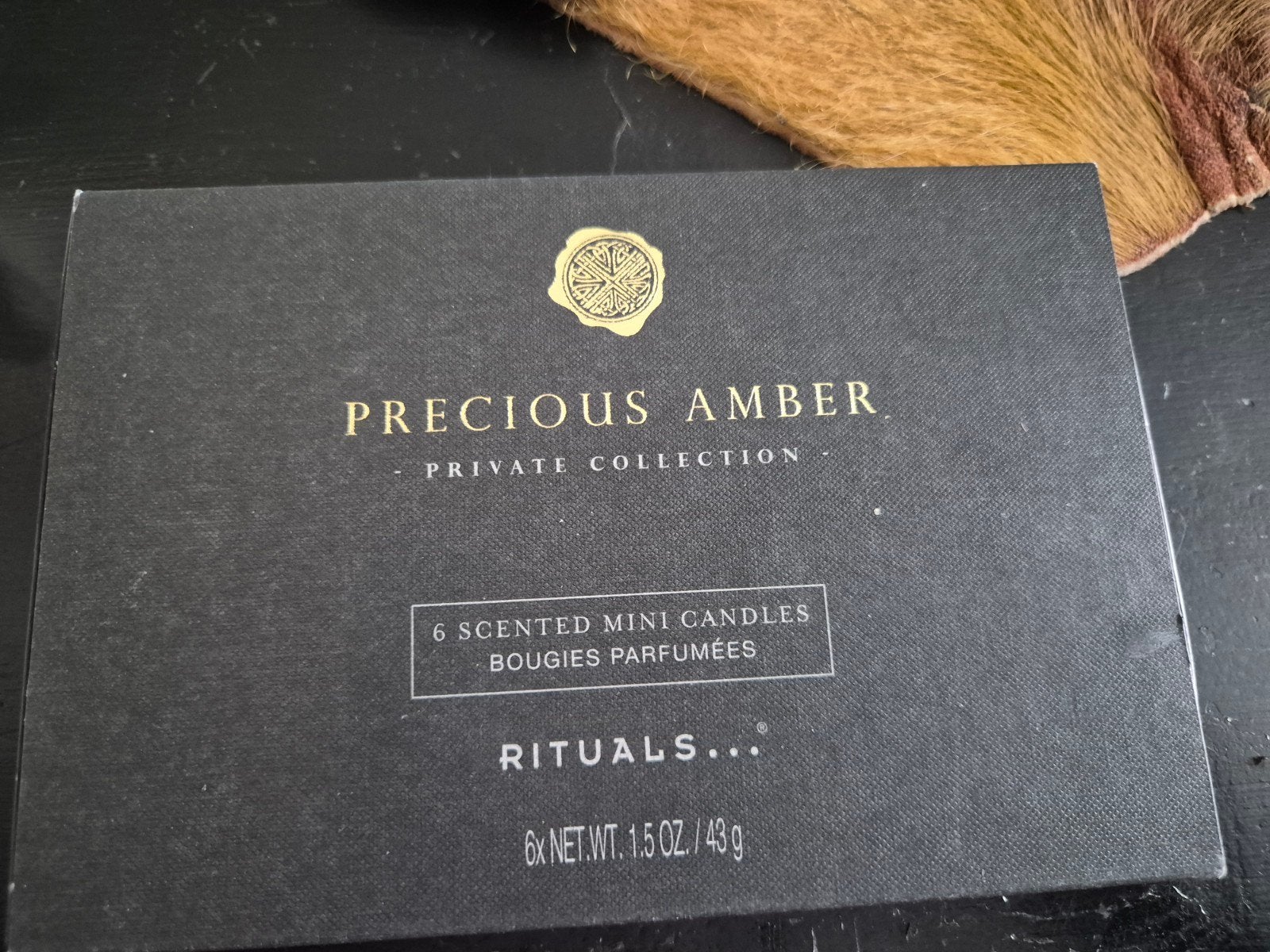 Rituals Precious Amber Mini Kaarsen Set (6 stuks), Huis en Inrichting, Overige materialen, Nieuw, Ophalen of Verzenden, Crème
