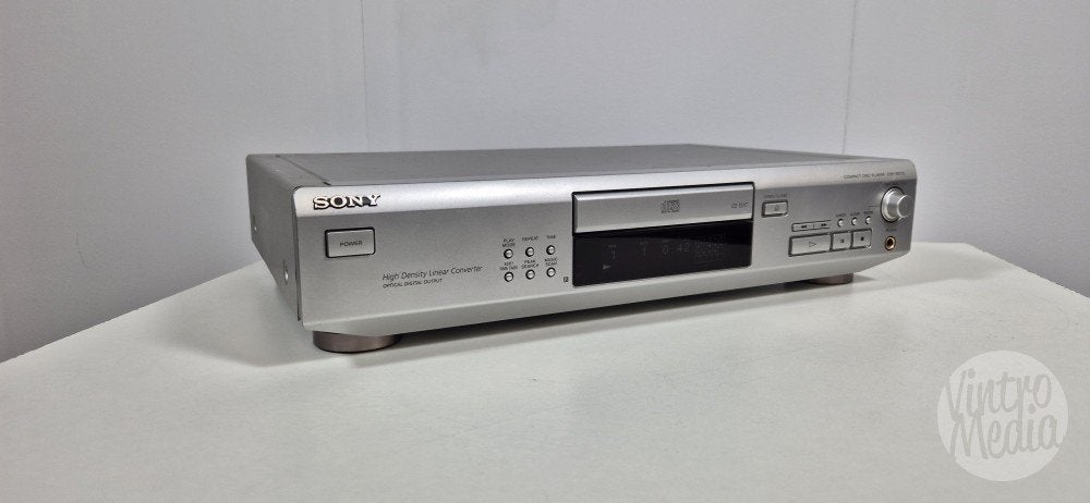 Sony CDP-XE510 CD-Speler | CD | Digital-Out | CD-Text, Ophalen of Verzenden, Refurbished, Sony